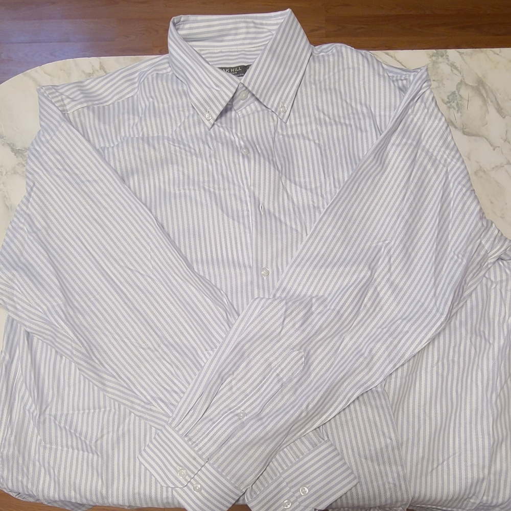 Oak Hill Premium Pinpoint Dress Shirt